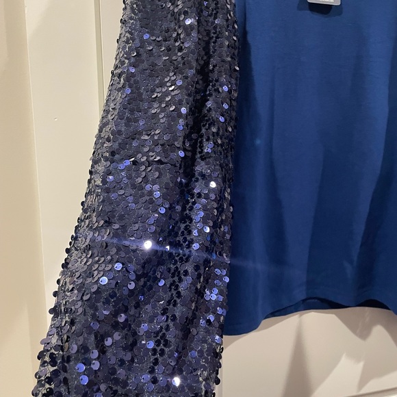 Womens sequin long sleeve top - Picture 2 of 4